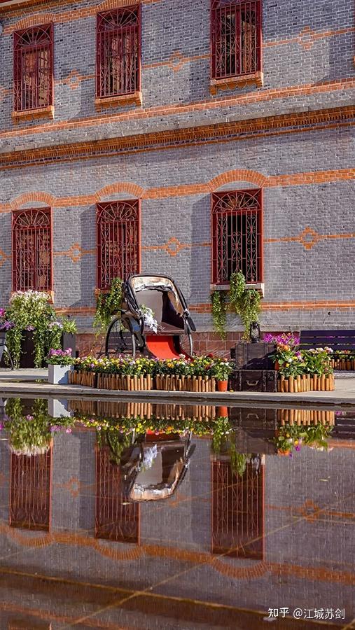 武汉花漾街区亮丽的汉口平和坊的花花世界