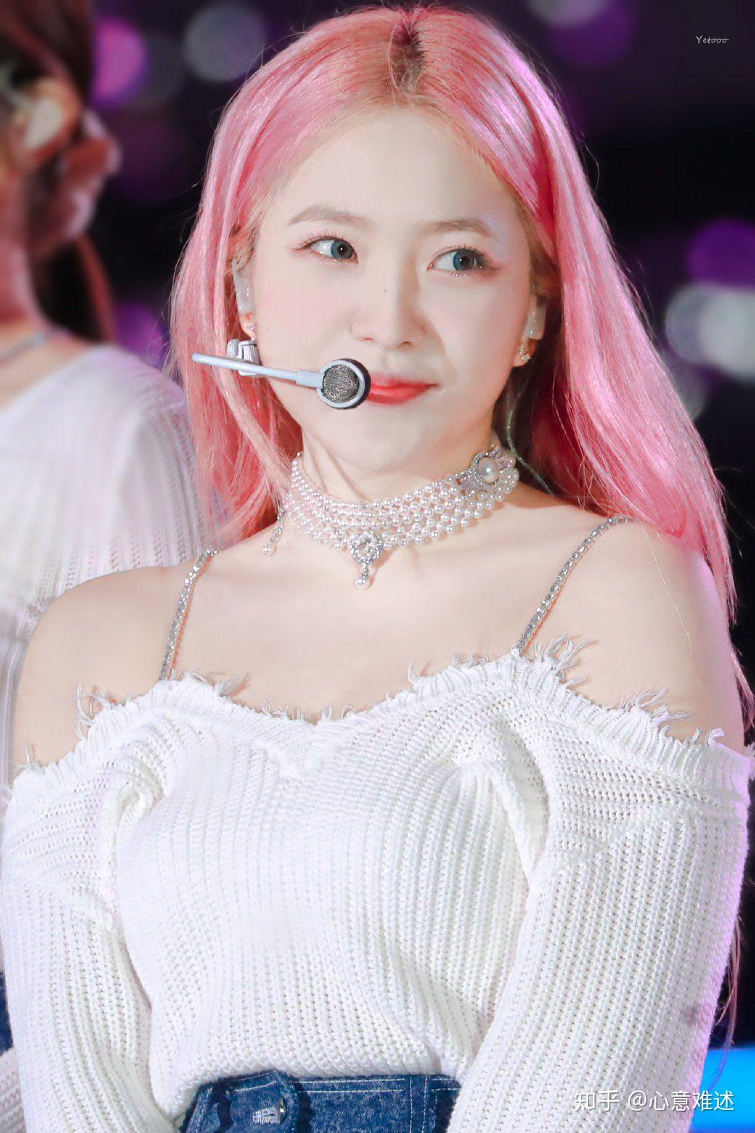 red velvet金艺琳粉发图合集