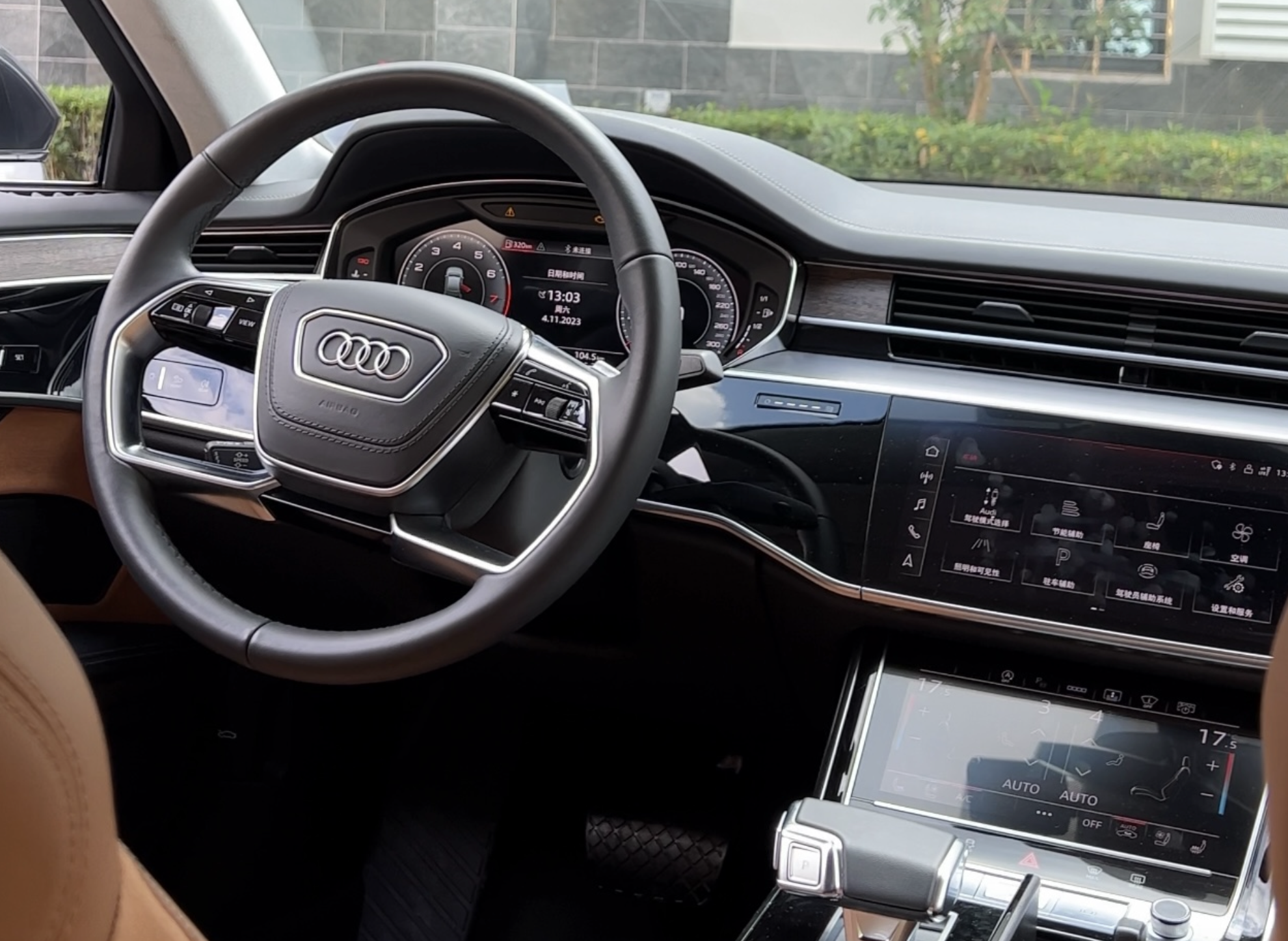 试驾2023款奥迪a8l 满足你一切需求!