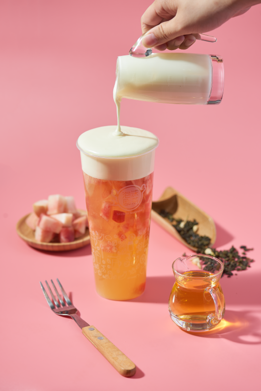 泡沫之夏的蜜桃乌龙.