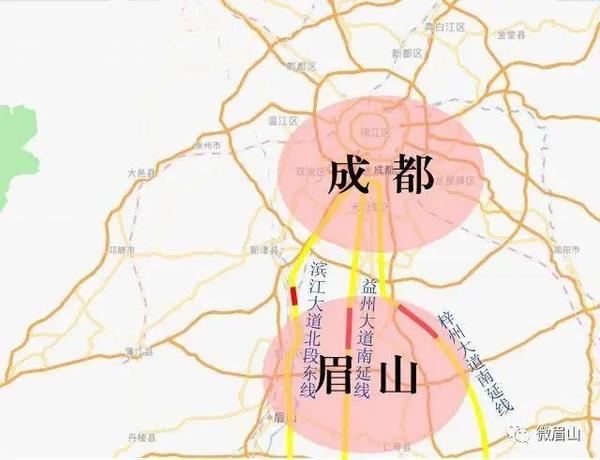 彭山北—黃龍溪,彭山北—新津地鐵10號線 此外市域鐵路s5線,s13線都在