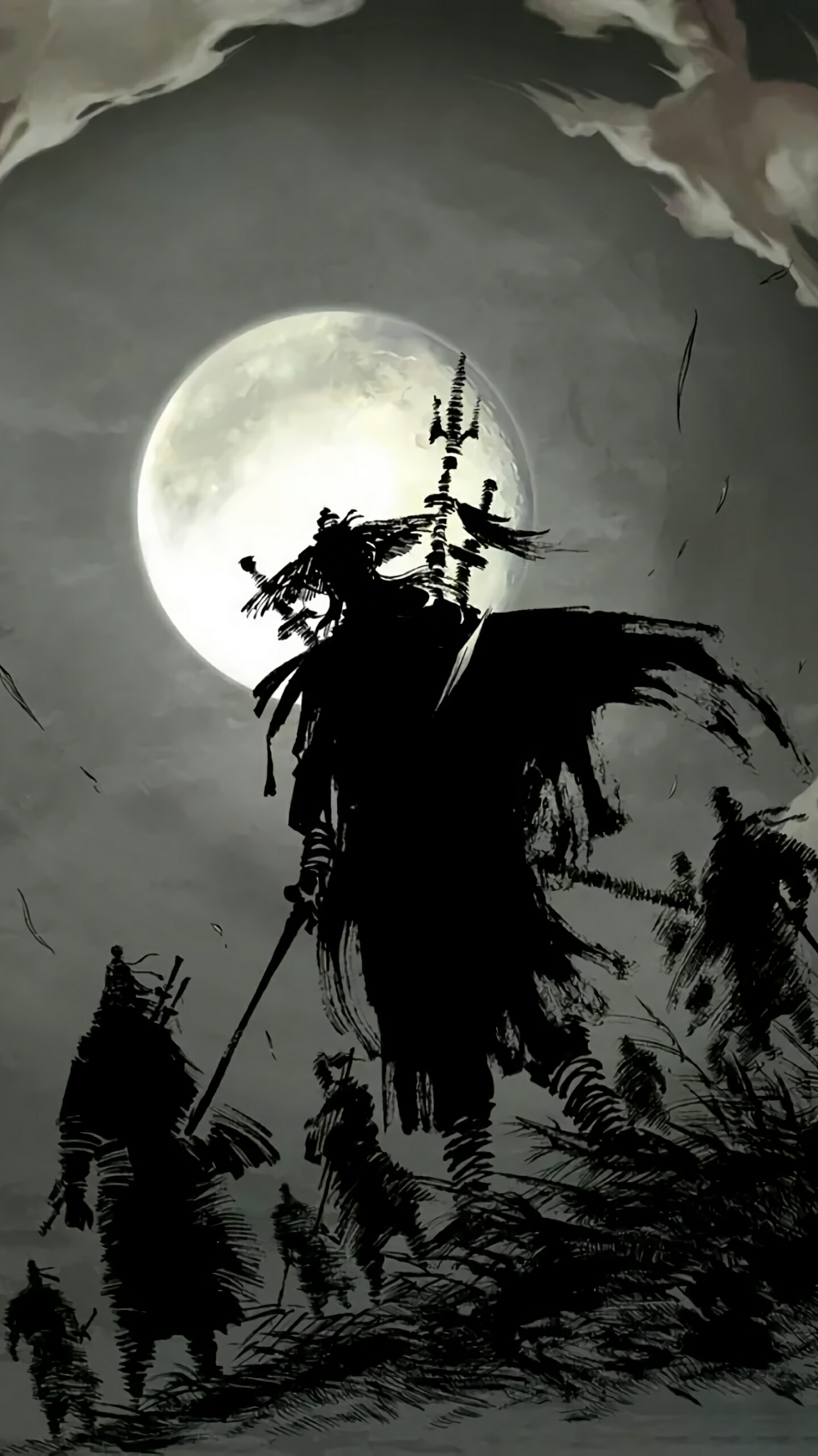 大家有没有一些沧桑的老剑客的古风图片