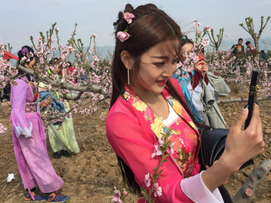 中国新密可润农庄约你一起共赏桃花节