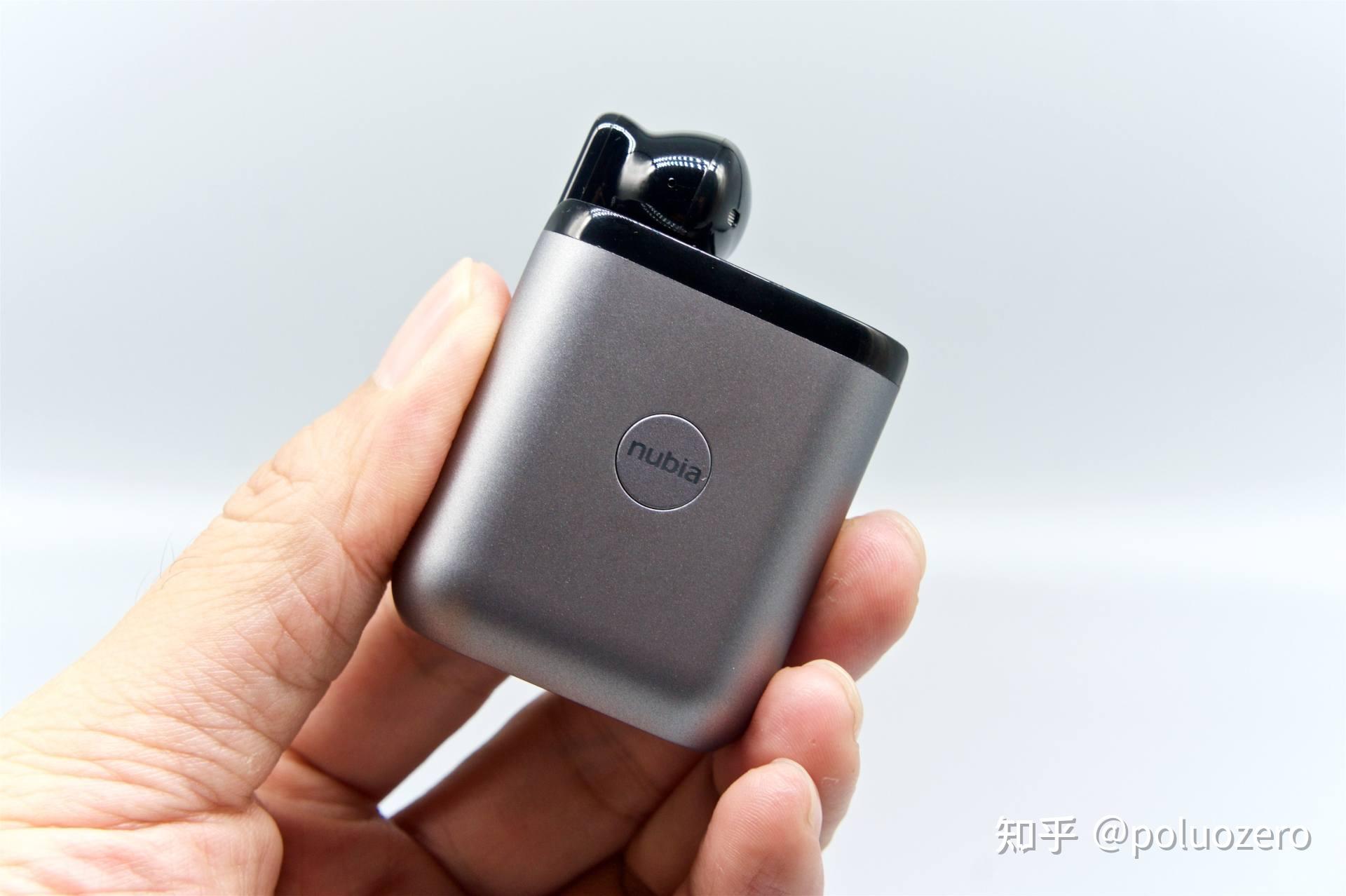 单手就能用努比亚t1真无线蓝牙耳机