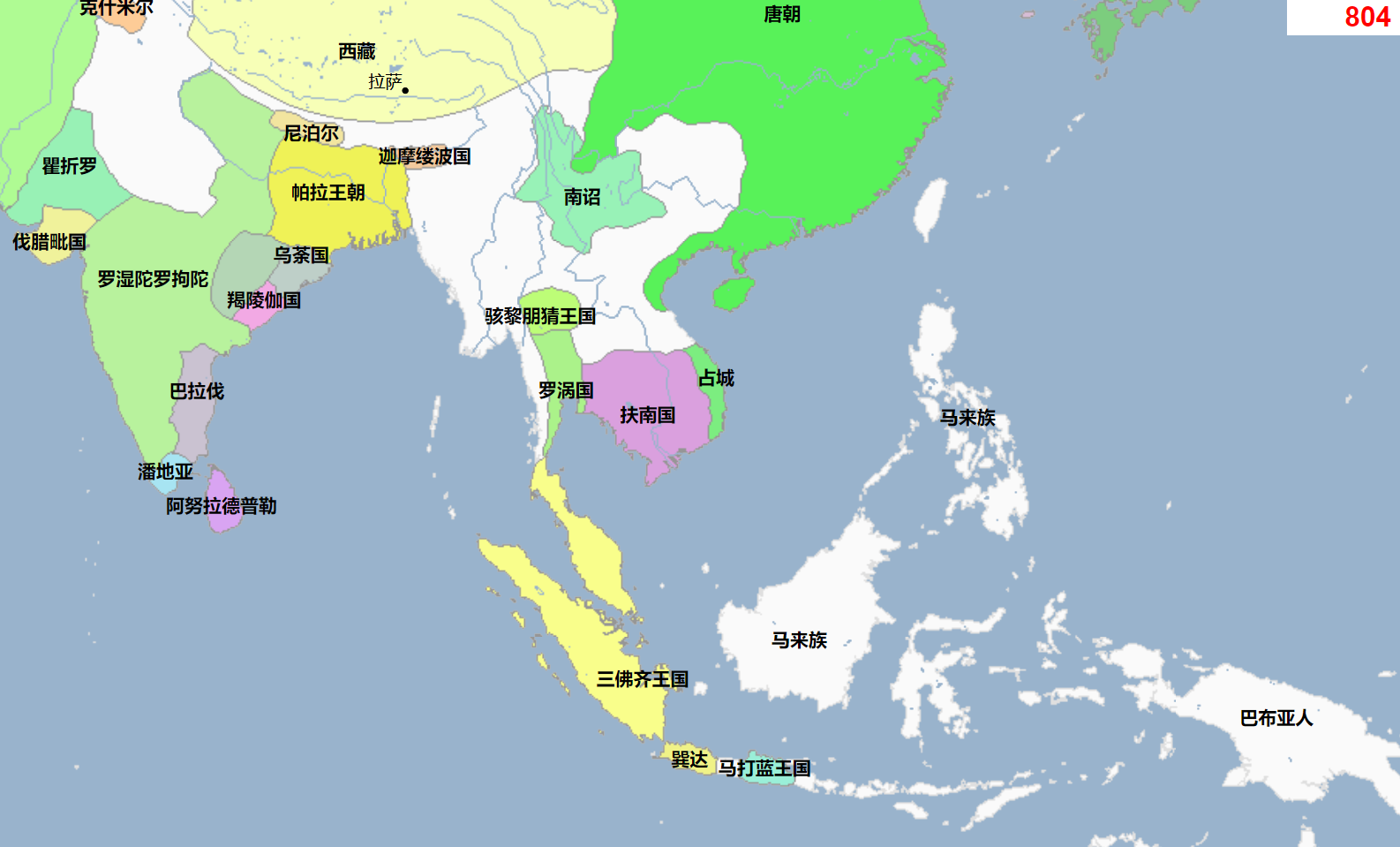 东南亚历史地图演变图片