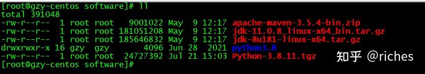 Linux CentOS服务器安装Python3.8环境 - 知乎