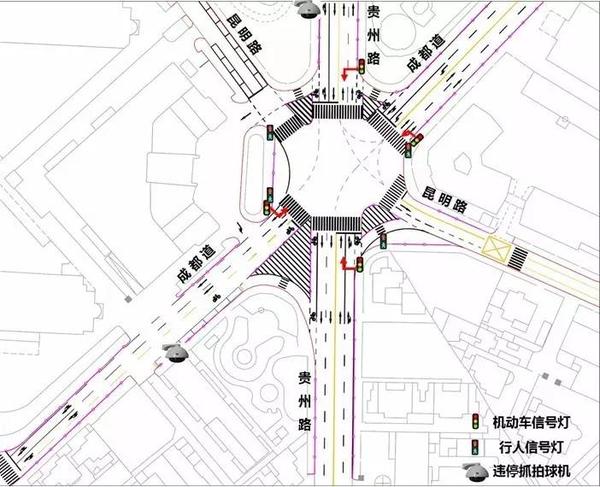 路口渠化走这您得提前了解 渠化路段 精作网