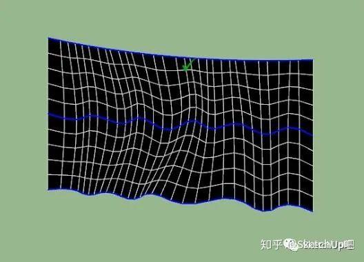 sketchup波浪楼梯建模思路