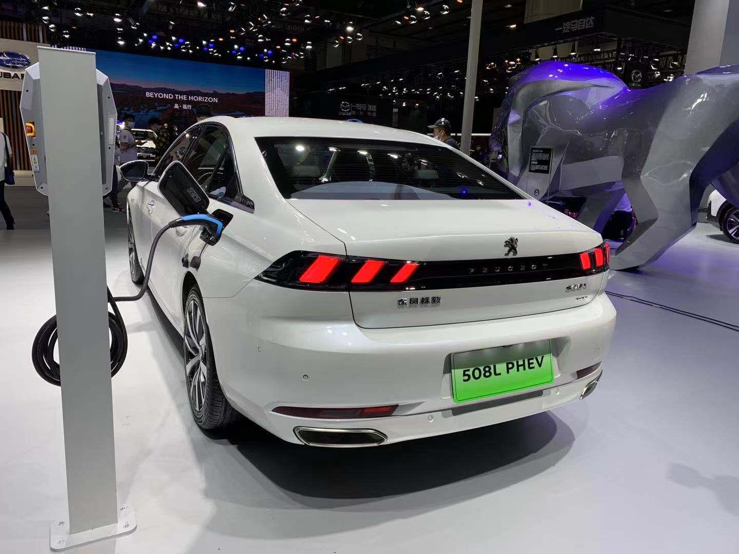 2020广州车展东风标致508lphev实拍性能更强更省油