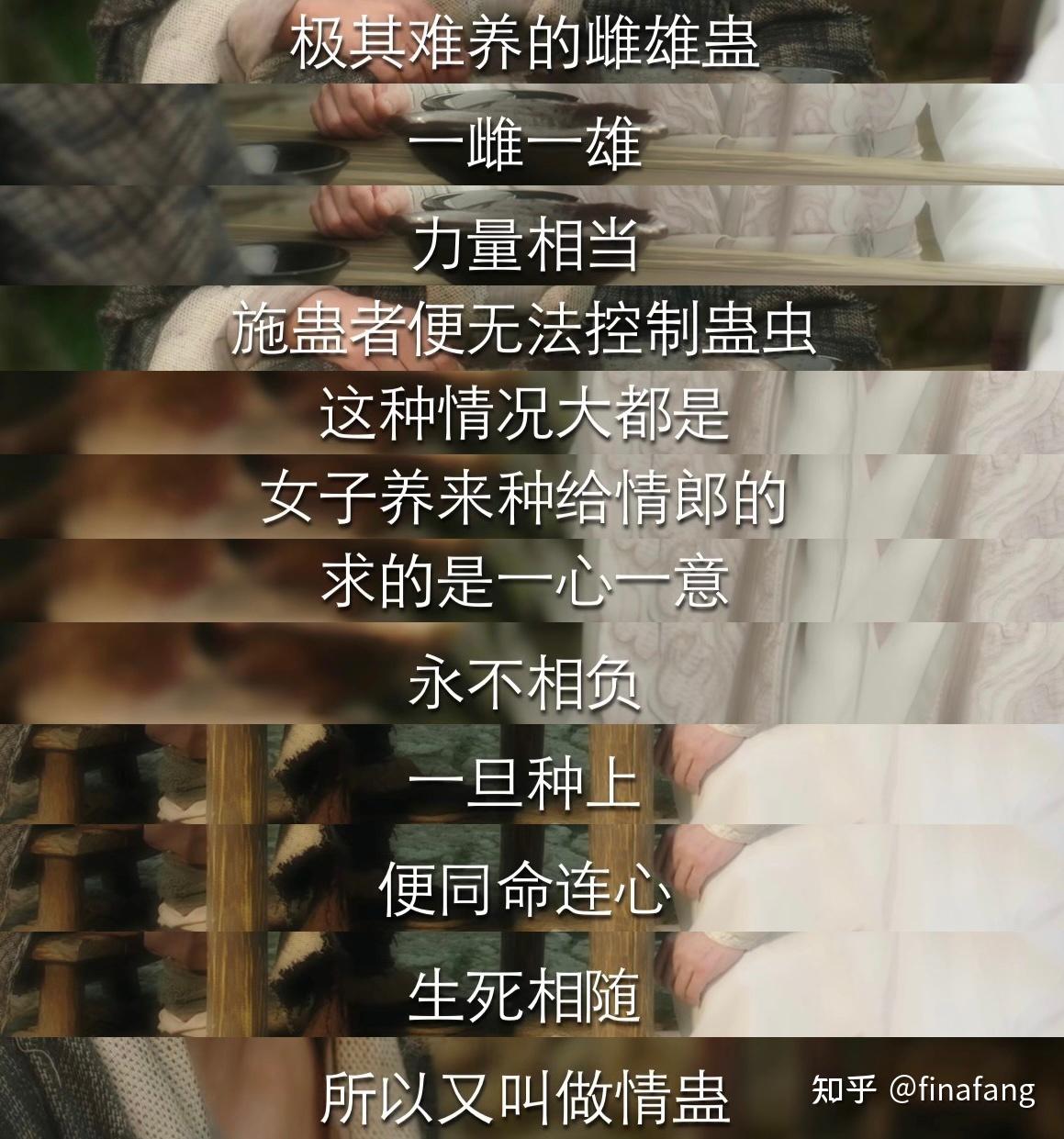 长相思｜夭柳情人蛊里的那些不可说2⃣️ - 知乎