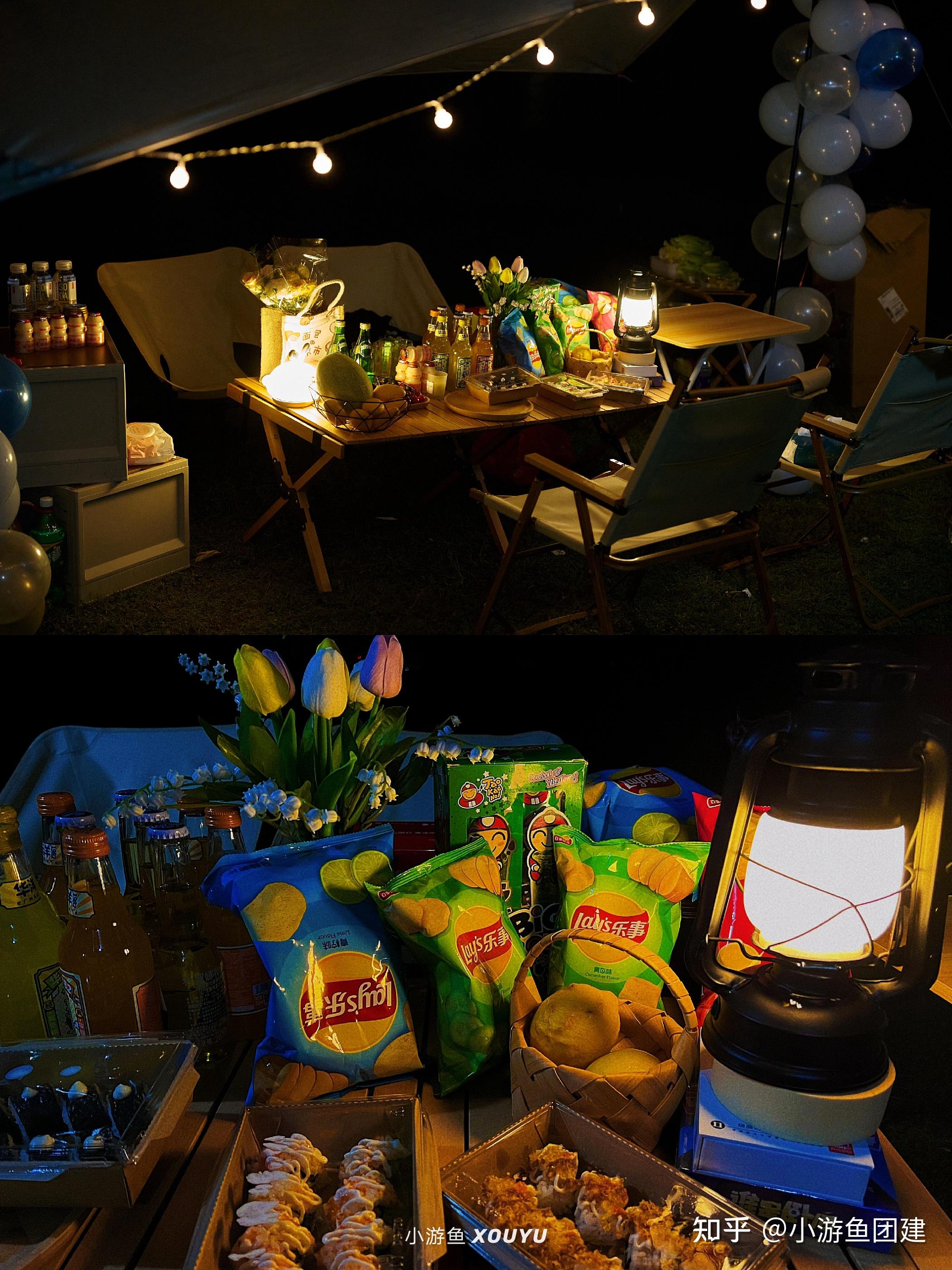 长泰露营丨夜晚的露营派对太香啦