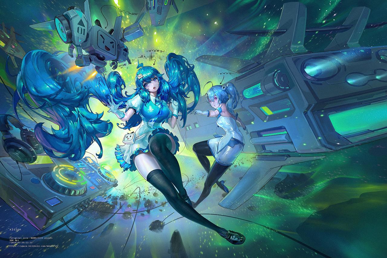 bilibili十周年画集征稿19年1月《自由幻想手游》八仙过海再到今年