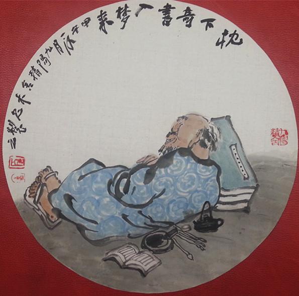 我不懂画,但观木鬼的画作,窃以为其"山水"虽也是点滴烟云,不失天真,可