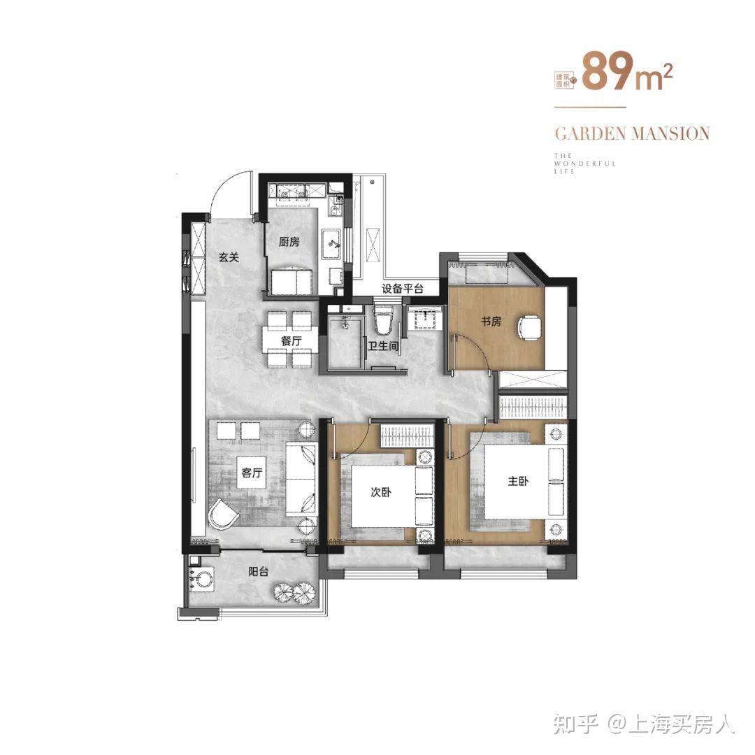 指导价4.75万/㎡！宝山顾村全新盘「中建熙江岳」户型图曝光，推出建面约89-125㎡3-4房！ - 知乎