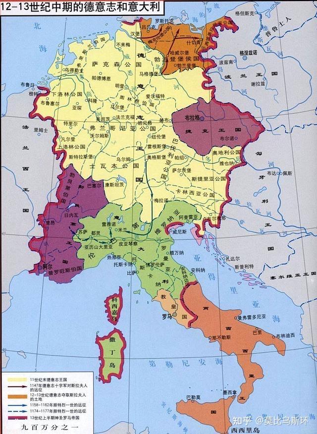 神圣罗马帝国领土图片