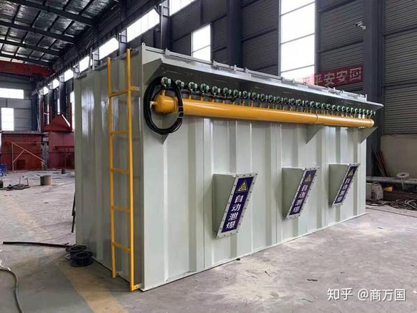 布袋除尘器泄爆口的安装图片