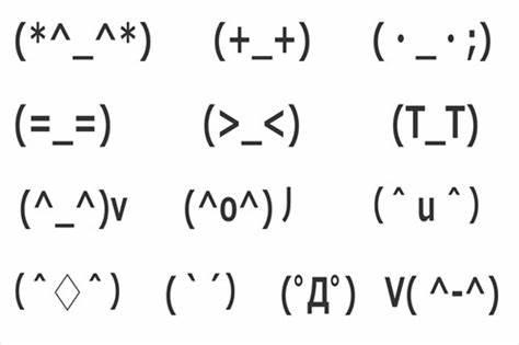 1分钟了解卖萌必杀技颜文字的历史 3 知乎