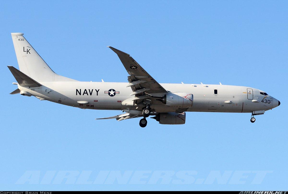 -8a反潜巡逻机中队和1个中队的p-3c反潜巡逻机中队可以说队伍非常庞大