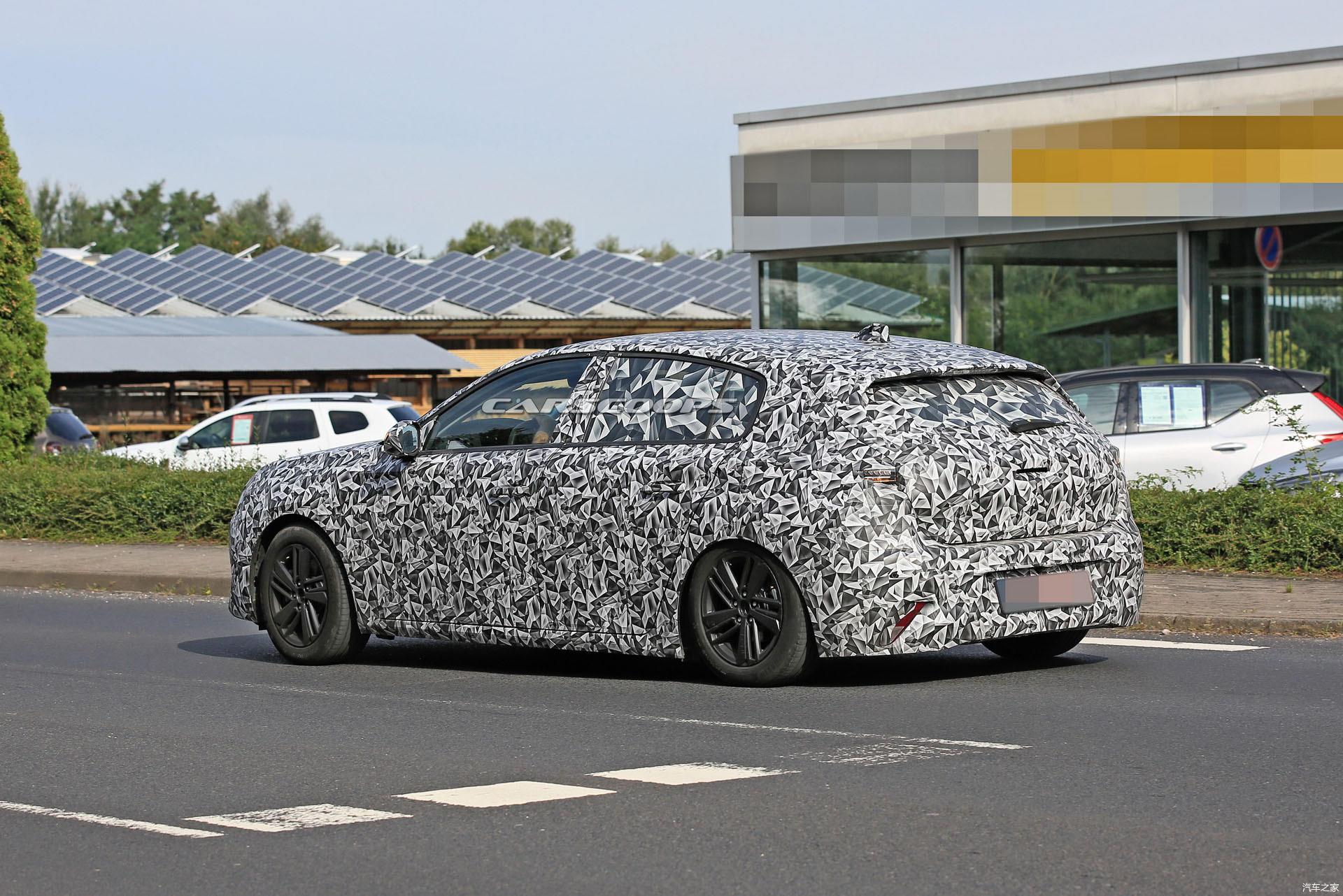 卧薪尝胆七年全新内饰外观设计2021款标致308谍照