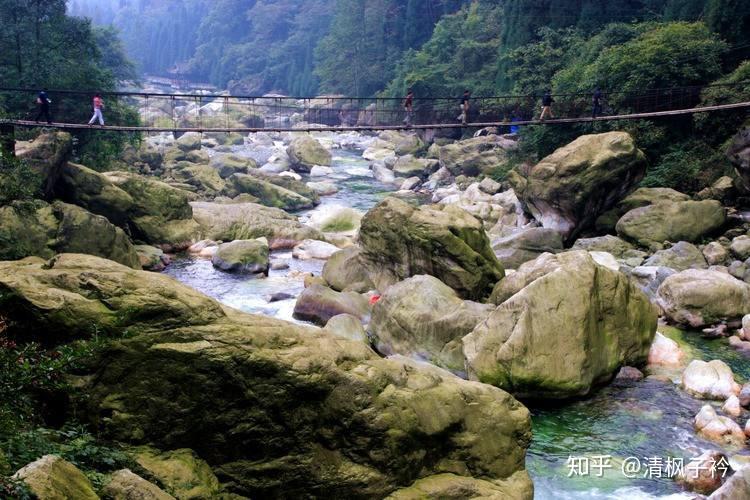 天然勝地——銀廠溝 - 知乎