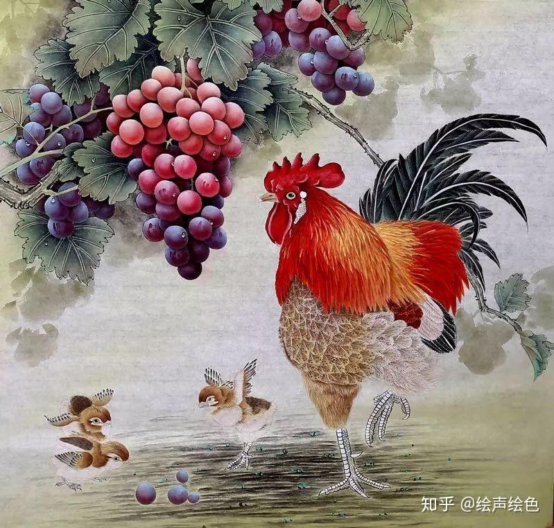 新时代工笔画家王文笔墨酣畅气韵生动作品欣赏