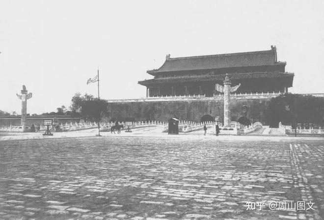 百年前的天安门老照片 - 知乎
