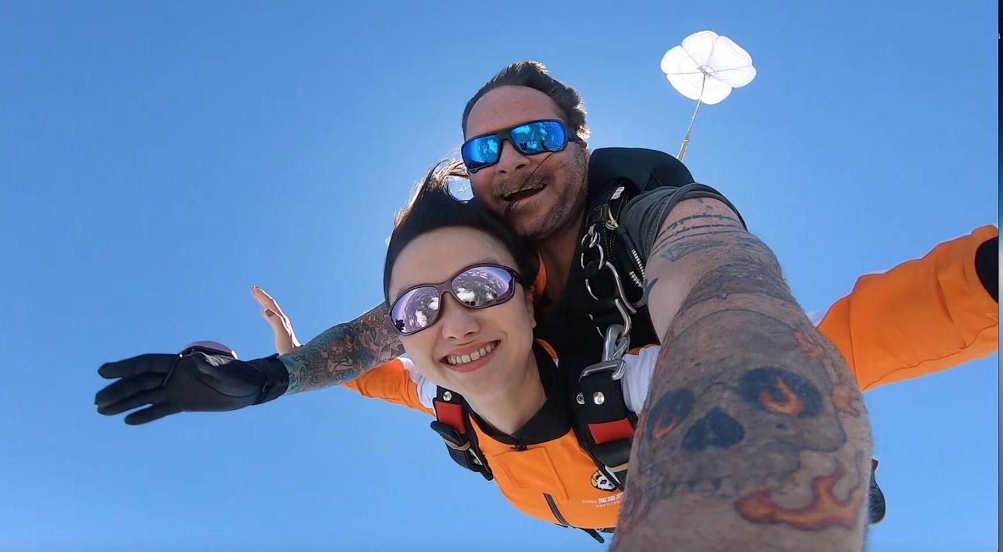 跳伞怎么才能拍出好看的照片?