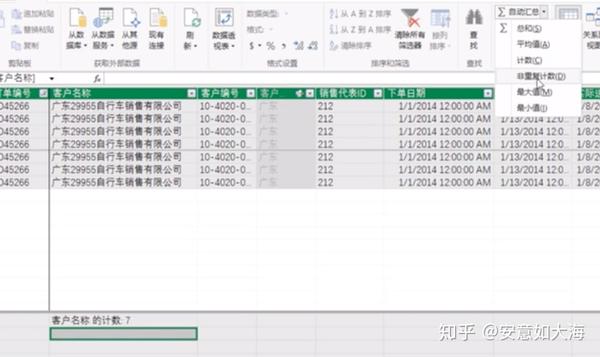 Power Pivot DAX Distinctcount 