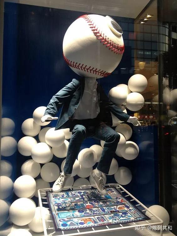 陈列橱窗50张最具创意的男装橱窗每一张都帅瞎了眼