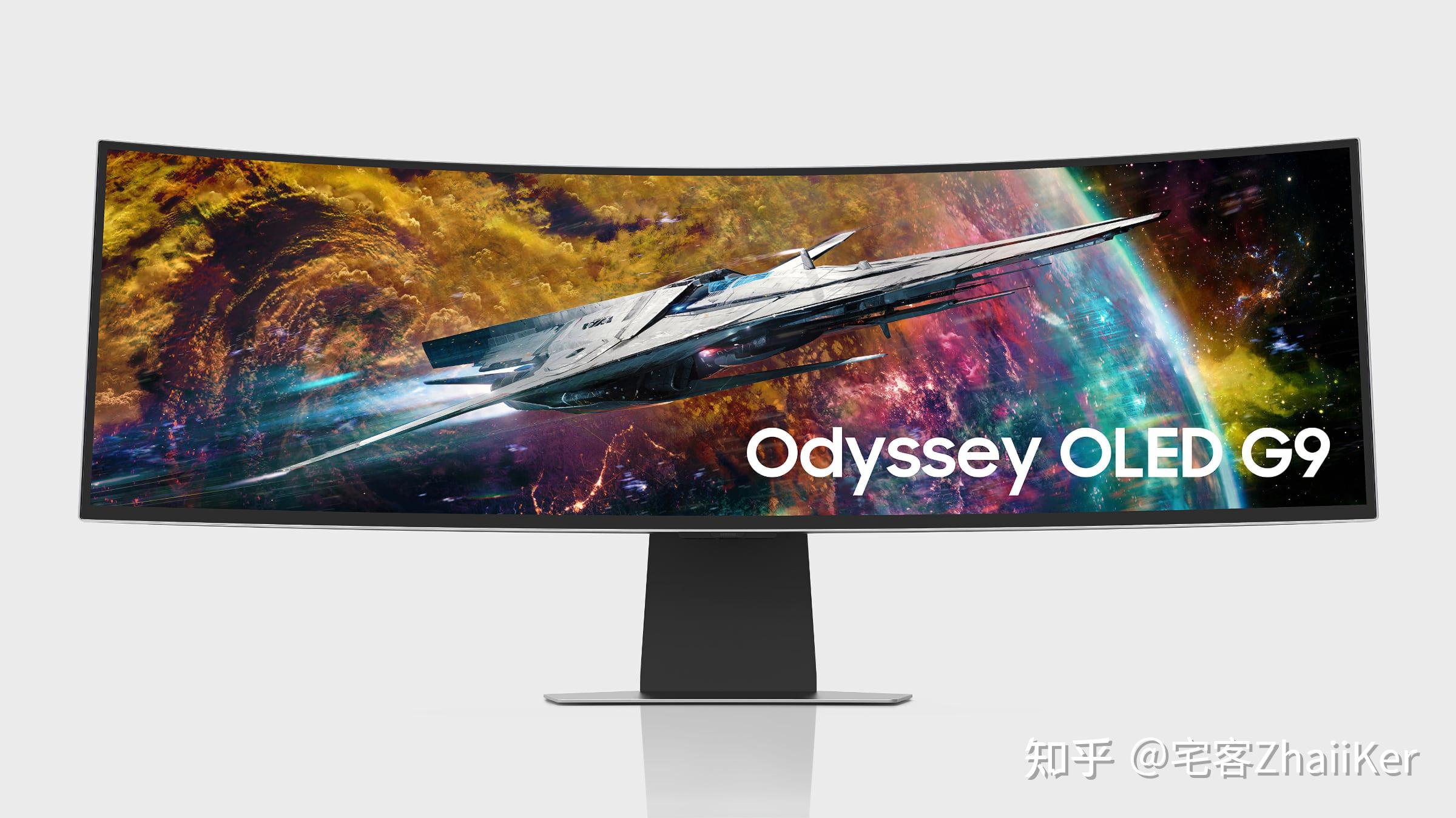 三星推出 2023 款显示器:49 寸 32:9 qd-oled 以及 57 寸 32:9 mini
