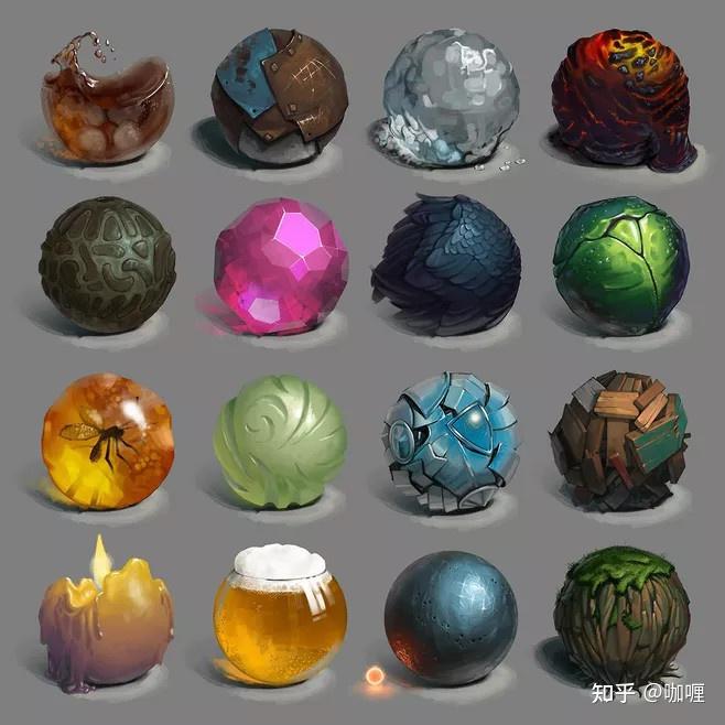 cg原画|材质球作画过程详解 - 知乎