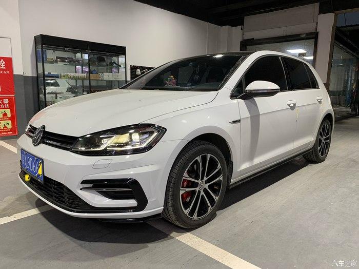 高尔夫2020款rline型小白之提车作业