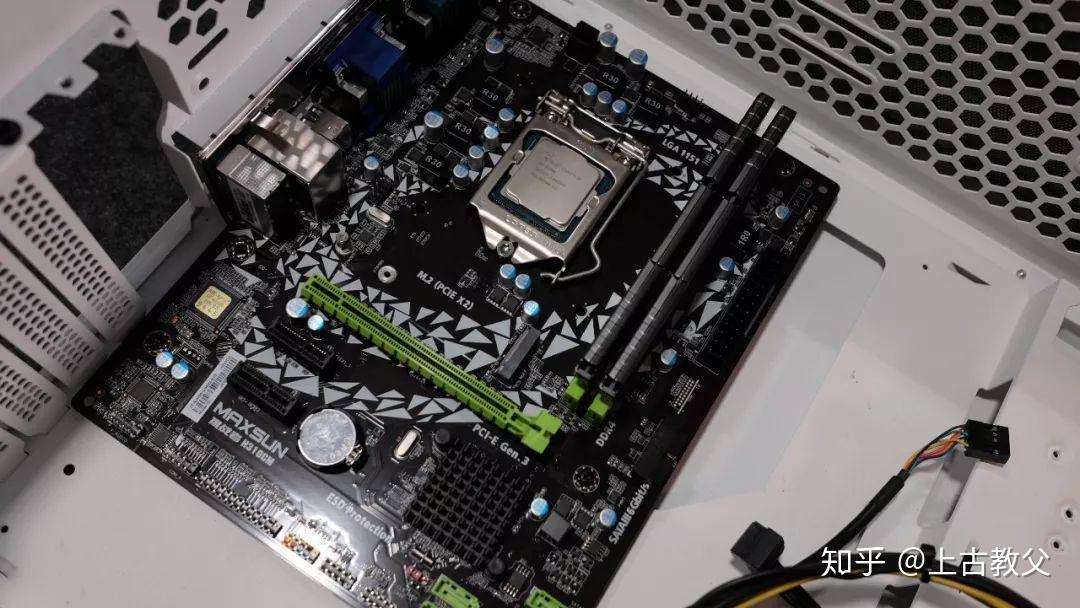 老台式机的小白换血之旅——铭瑄-挑战者 h310cm游戏主板体验