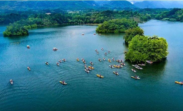绵阳安州区拓展训练露营绵阳市安州区白水湖风景区