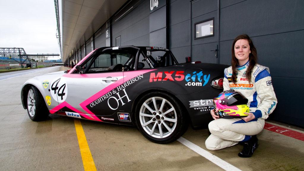 a car fan whos never heard of british racing driver abbie eaton