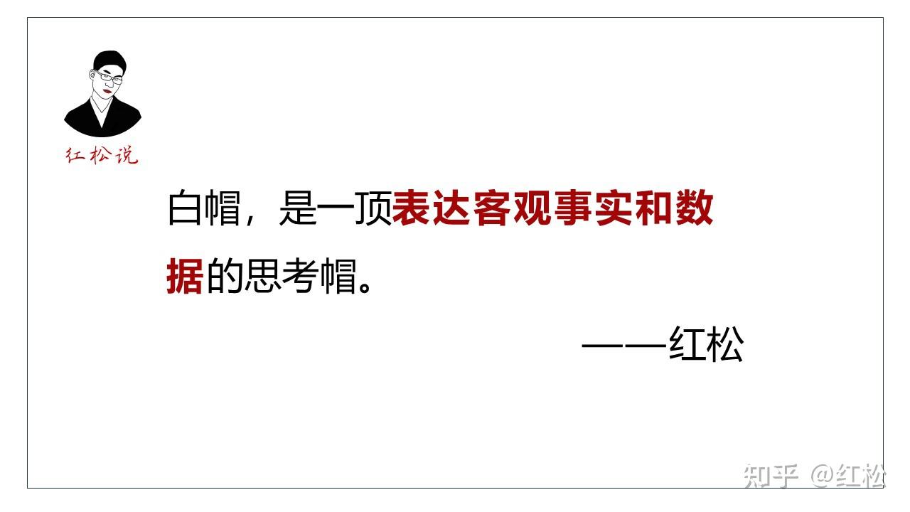 前面提到,思考帽代表了思考的方式,在這裡,我們用六種不同顏色,來代表