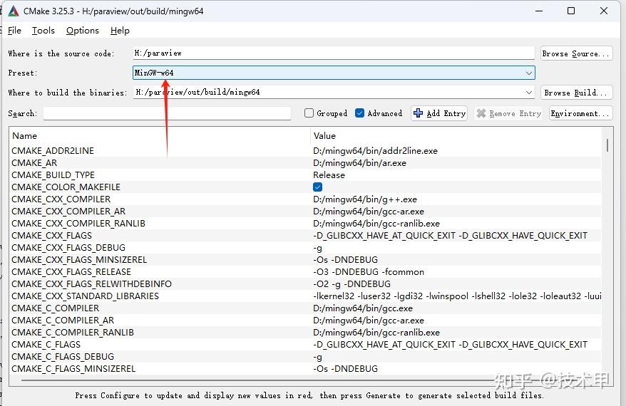 Windows - Msys2 - Mingw64 - GCC 13.2 - Qt5编译Paraview 5.9.1 - 知乎
