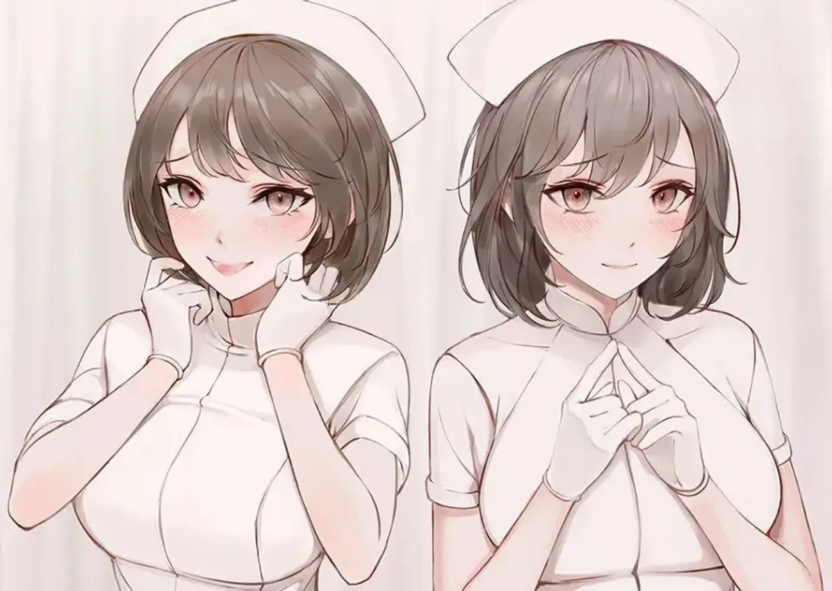 二次元 动漫 护士 nurse 美少女 护士-cg模型免费下载-CG99