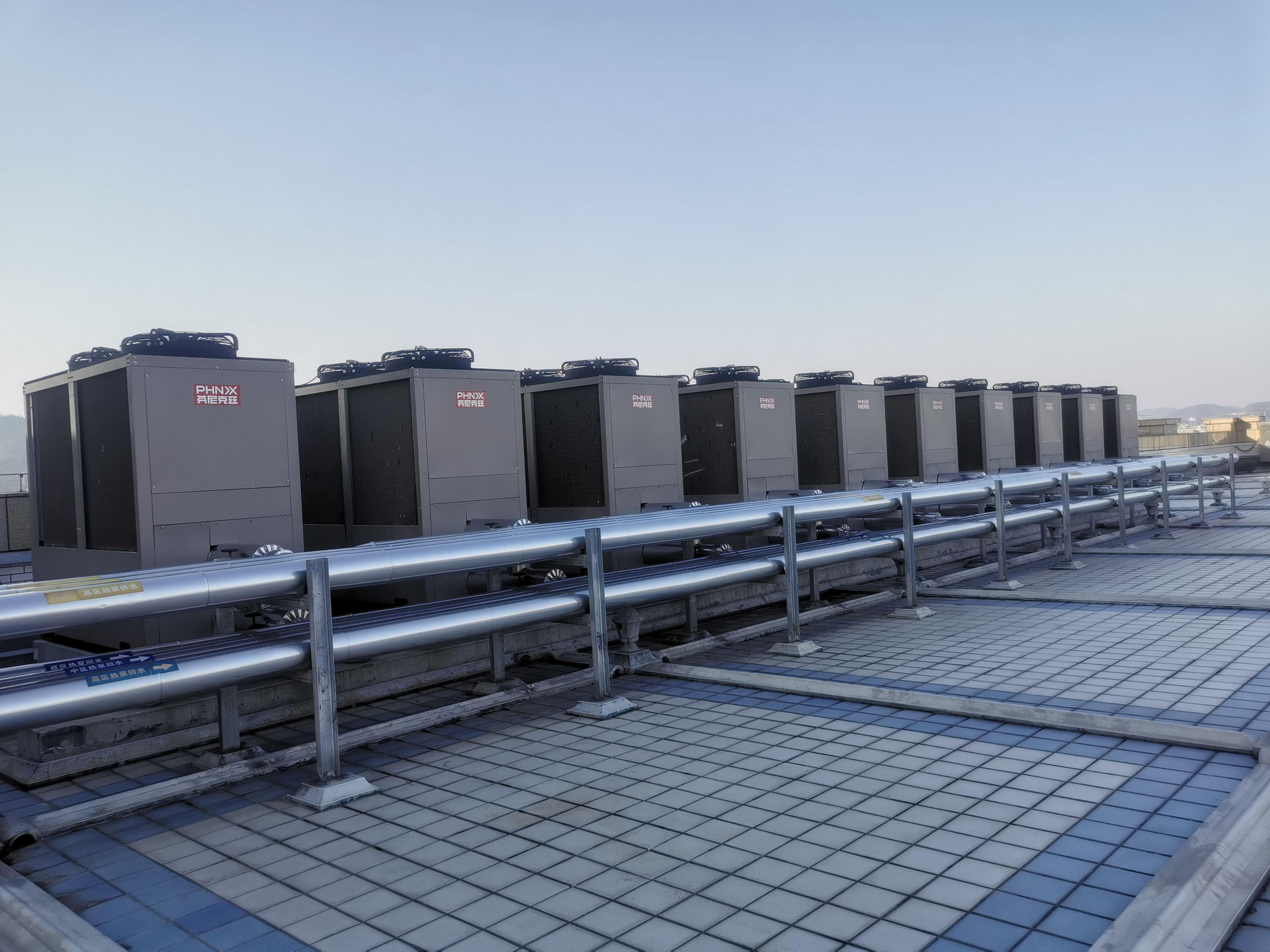 节能降耗芬尼克兹空气能热泵酒店综合解决方案