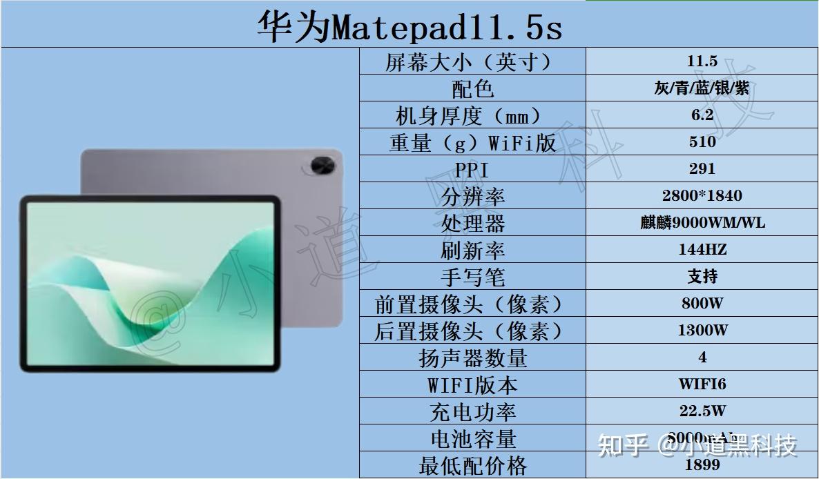 华为matepad 11 5s就是平民平板的中的王炸