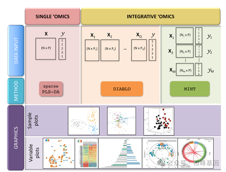 Omics 1.多组学分析工具(mixOmics) - 知乎
