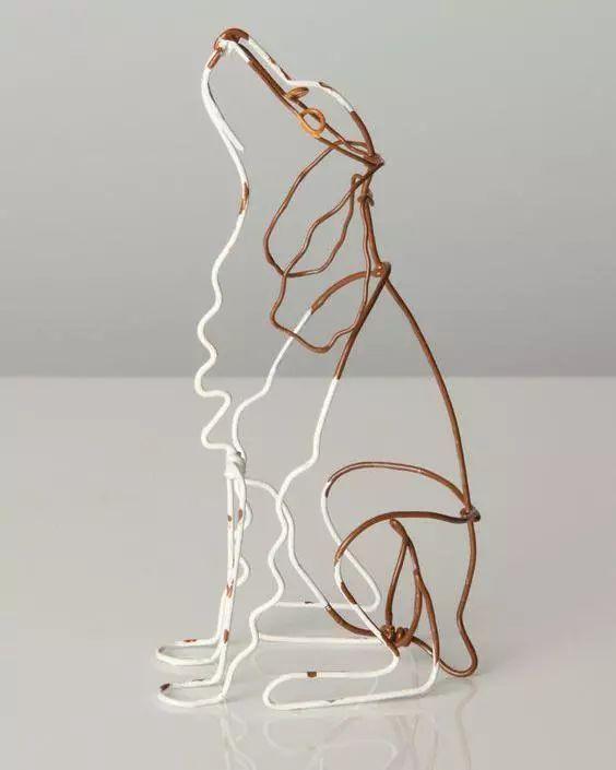 手作好物无法想象的铁丝艺术