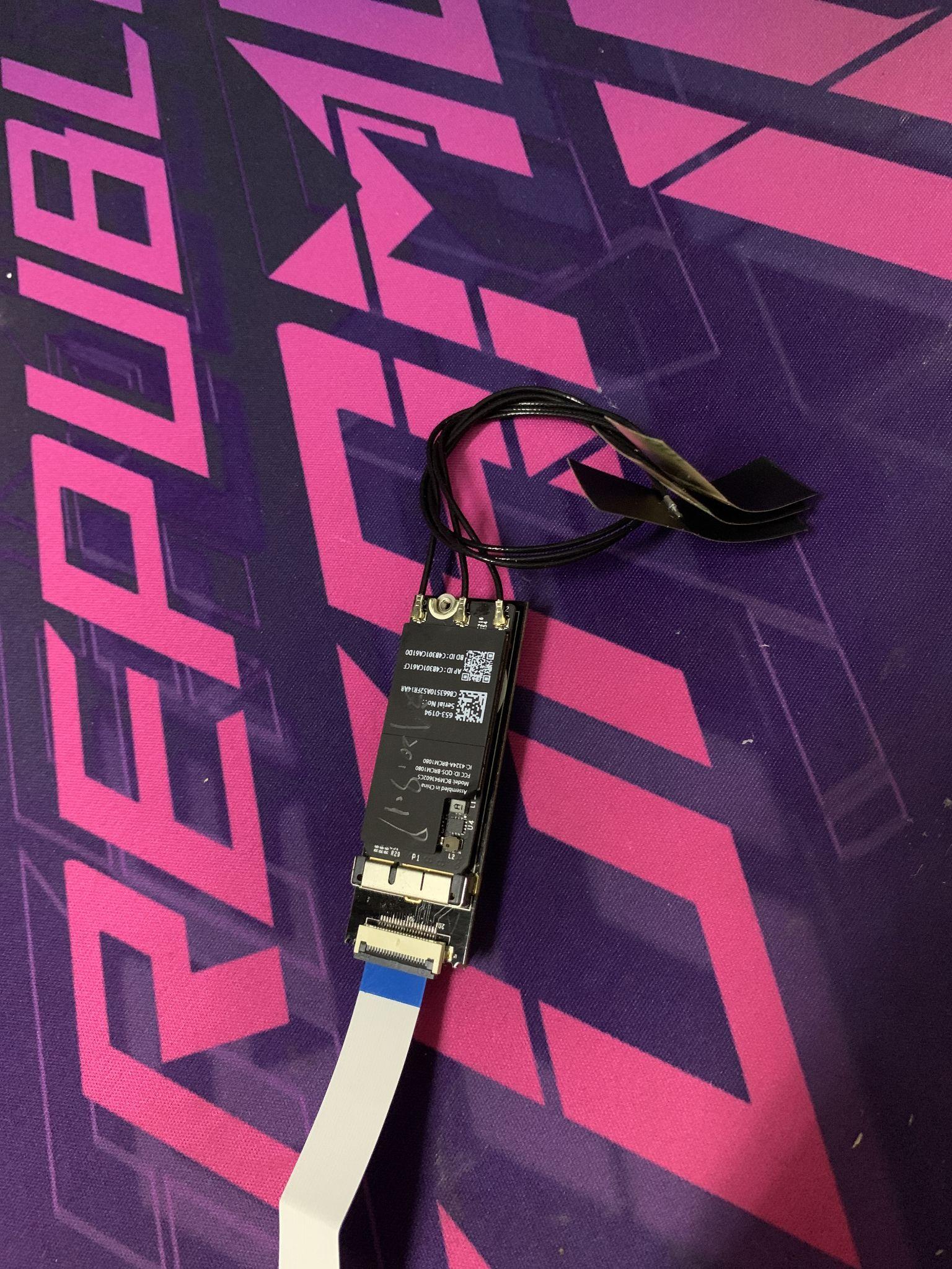 b460mitxacz390ib360pro安装苹果网卡bcm963402cs