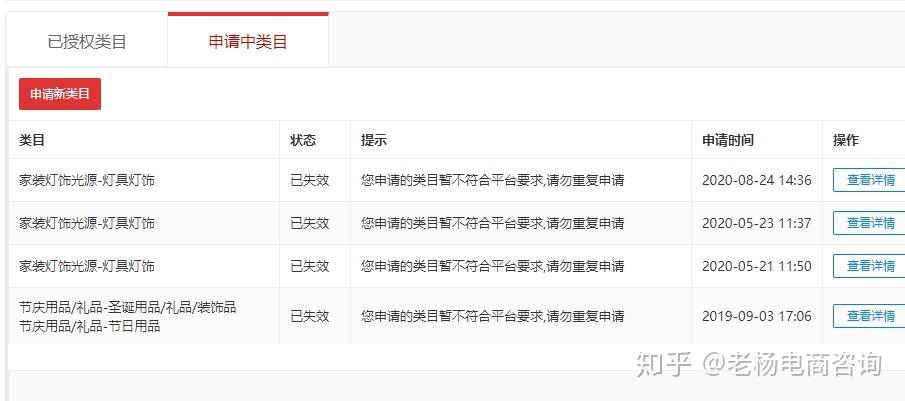 的操作技巧:天貓添加類目能否成功取決於你要知道天貓在審核類目的