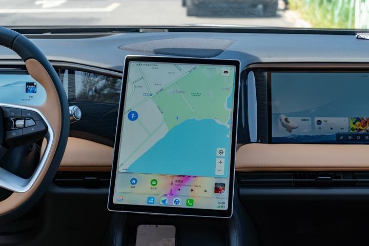 内饰和车机:银河 n os 上车,用起来更像手机