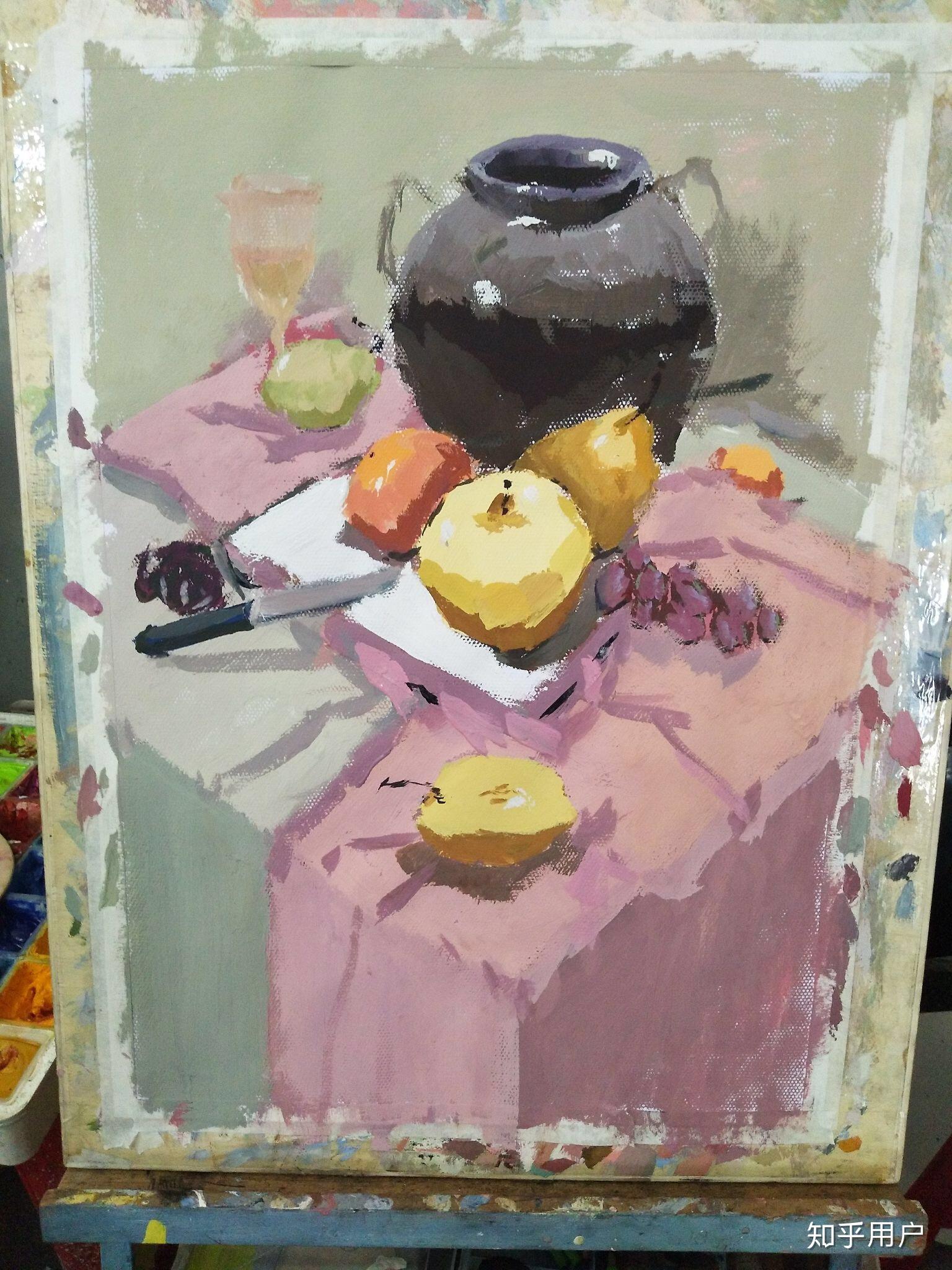 素描色彩画成这样如何提高