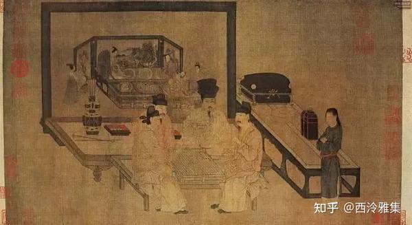 雅集生活｜宋画中的这些宋代家具，带你全方位走进宋朝 - 知乎