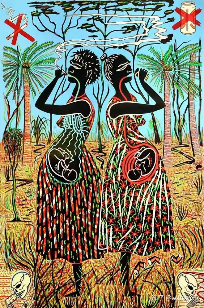 澳洲土著居民有自己独特的宗教以图腾崇拜为特征笃信一定的人群同某一