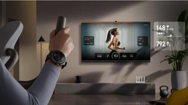 在内容丰富程度上会好一些,华为的ai健身支持家庭3个人一起健身,还