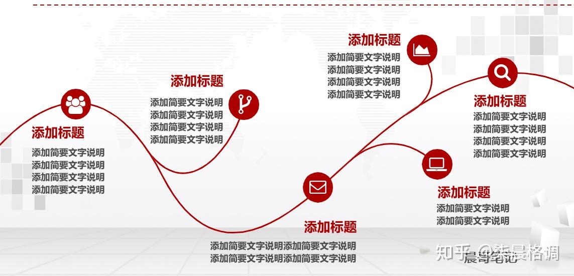 PPT中如何在做出好看的timeline?这里立马见效的三种方法! - 知乎